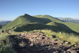 Au dpart du col de la Croix Morand