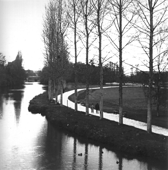 Le Mans, promenade Newton