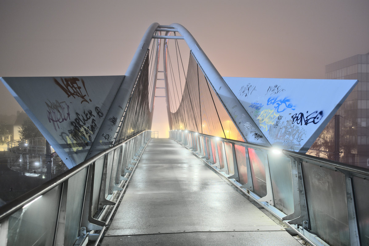 Tours, passerelle Fournier - III