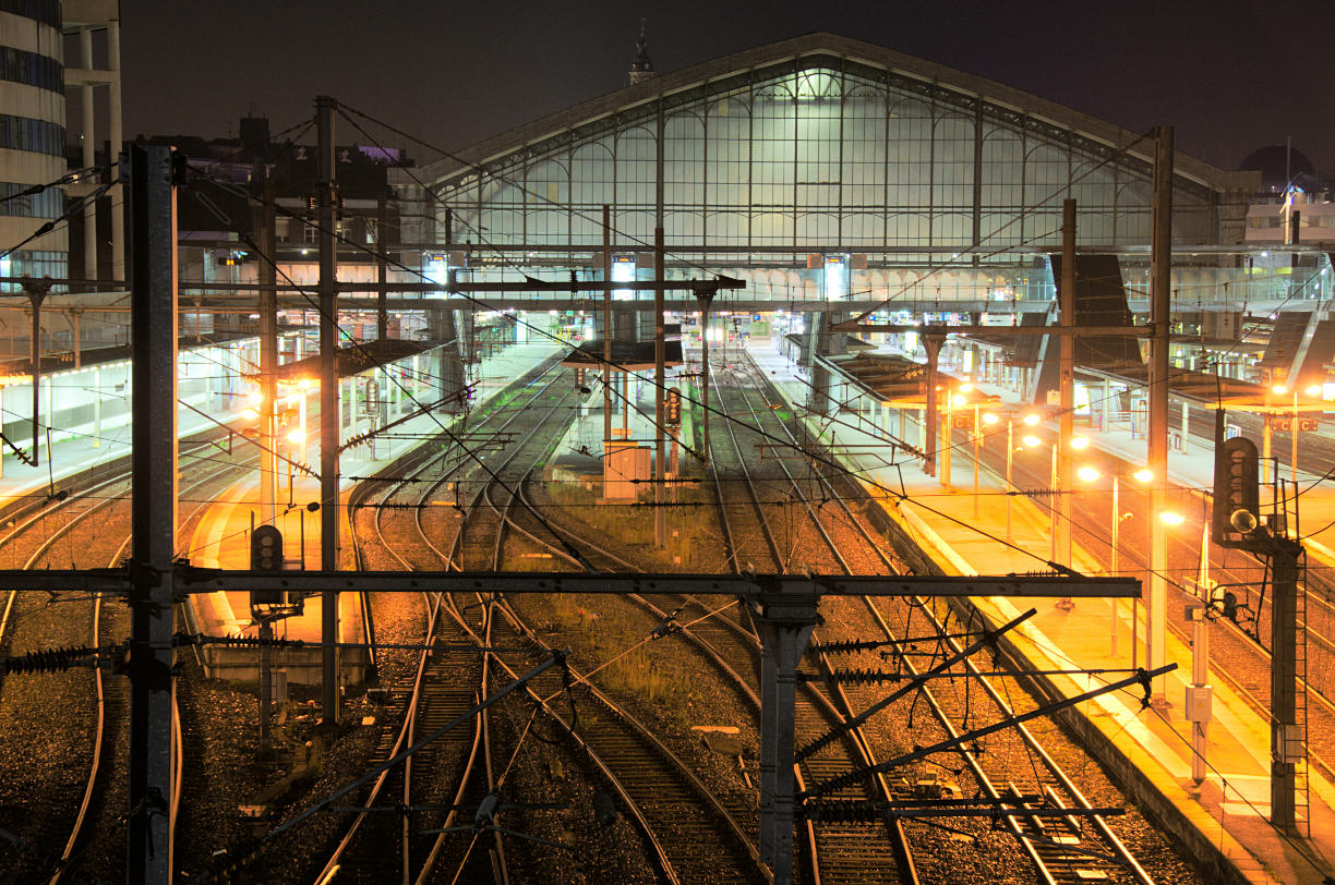 Lille-Flandres, nocturne